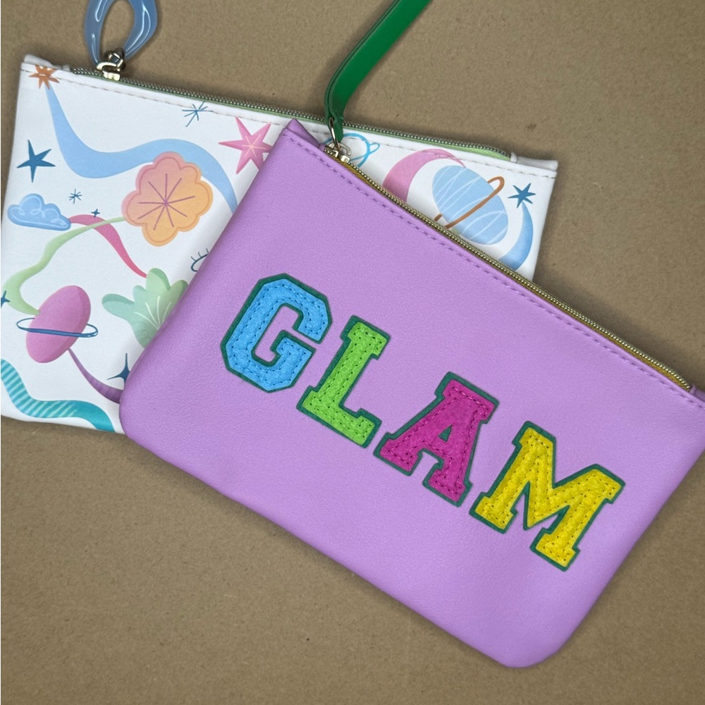 Colorful Glam Pouch Set